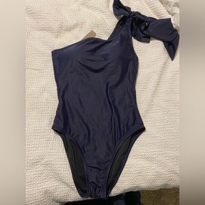 Brand New J Crew One Shoulder One Piece Swimsuit